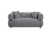 ΚΑΝΑΠΕΣ 2-ΘΕΣΙΟΣ ARCTIS HM3328.01 ΓΚΡΙ ΥΦΑΣΜΑ 169x88x68Υεκ.