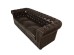 ΚΑΝΑΠΕΣ 3ΘΕΣΙΟΣ T.CHESTERFIELD HM3009.01 ΤΕΧΝΟΔΕΡΜΑ ΣΚΟΥΡΟ ΚΑΦΕ 208x90x73Υ εκ.