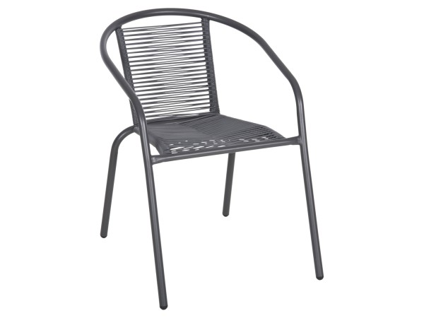 ΠΟΛΥΘΡΟΝΑ SWIFTER HM5969.01 ΜΕΤΑΛΛΟ ΓΚΡΙ-ΣΥΝΘ. RATTAN ΓΚΡΙ 54x61x75Υεκ.