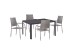 ΣΕΤ ΤΡΑΠΕΖΑΡΙΑΣ ΕΞ.ΧΩΡΟΥ 5ΤΜΧ MORNER HM21008 ΜΕΤΑΛΛΟ & WICKER ΣΕ ΓΚΡΙ
