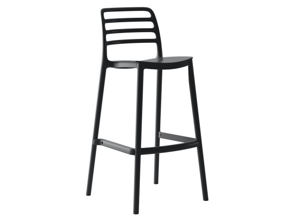 ΣΚΑΜΠΟ BAR ΠΟΛΥΠΡΟΠΥΛΕΝΙΟΥ SNOD HM6099.02 ΜΑΥΡΟ 37,2x50x101,5Υεκ.