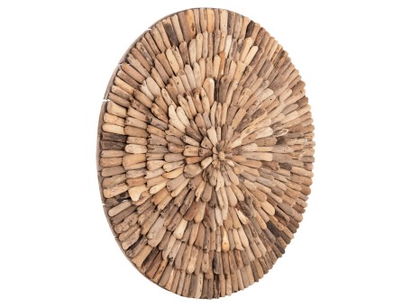 ΔΙΑΚΟΣΜΗΤΙΚΟ ΤΟΙΧΟΥ ΣΤΡΟΓΓΥΛΟ CHIIKI HM4300 DRIFTWOOD ΣΕ ΦΥΣΙΚΟ Φ98 εκ.