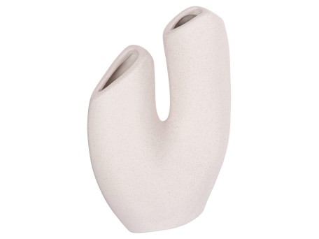 ΕΠΙΤΡΑΠΕΖΙΟ ΚΕΡΑΜΙΚΟ ΔΙΑΚΟΣΜΗΤΙΚΟ ARKEN HM4619.01 ΚΡΥΣΤΑΛΛΙΚΟ ΥΠΟΛΕΥΚΟ 20,5x8x26Υεκ