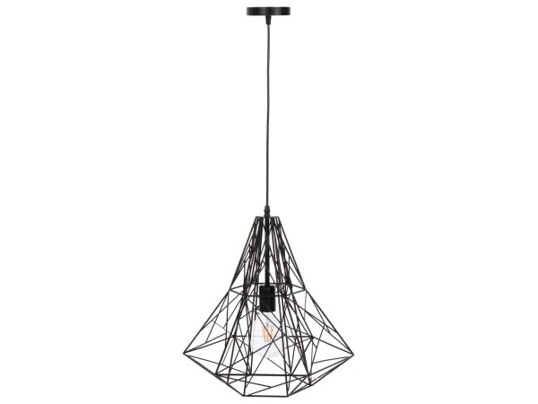 ΦΩΤΙΣΤΙΚΟ ΟΡΟΦΗΣ ΚΡΕΜΑΣΤΟ HM4068 ΜΑΥΡΟ ΜΕΤΑΛΛΙΚΟ ΚΑΠΕΛΟ 40x35x130Υεκ.