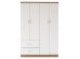 ΝΤΟΥΛΑΠΑ 4ΦΥΛΛΗ ME 2 ΣΥΡΤΑΡΙΑ BLAKELY HM339.06 SONAMA ΛΕΥΚΗ 120Χ42,5Χ180,5 εκ.