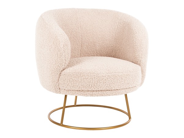 ΠΟΛΥΘΡΟΝΑ ARIEN HM8403.20 ΥΦΑΣΜΑ ΜΠΟΥΚΛΕ ΕΚΡΟΥ ΜΕ ΧΡΥΣΗ ΒΑΣΗ 78x75x84Υεκ.