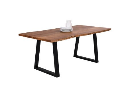 ΤΡΑΠΕΖΙ ΤΡΑΠΕΖΑΡΙΑΣ MONTANA 4εκ.ΠΑΧΟΣ ΜΑΣΙΦ ΞΥΛΟ ΑΚΑΚΙΑΣ HM8337.11 200x93x74Υ εκ.