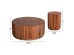 ΣΕΤ 2ΤΜΧ ΤΡΑΠΕΖΙΑ ΣΑΛΟΝΙΟΥ ΣΤΡΟΓΓΥΛΑ SEDGE HM11944 ΜΑΣΙΦ ΑΚΑΚΙΑ Φ90 & Φ40εκ.