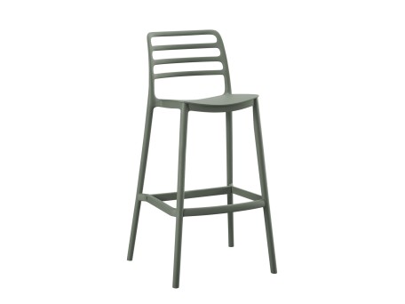 ΣΚΑΜΠΟ BAR ΠΟΛΥΠΡΟΠΥΛΕΝΙΟΥ SNOD HM6099.07 OLIVE GREEN 37,2x50x101,5Υεκ.