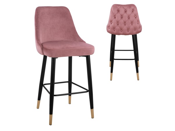 ΣΚΑΜΠΟ ΜΠΑΡ SERENITY HM8519.02 ΒΕΛΟΥΔΟ ΣΑΠΙΟ ΜΗΛΟ ΜΕ ΜΕΤΑΛΛΙΚΟ ΣΚΕΛΕΤΟ 51Χ57Χ110Υ εκ.