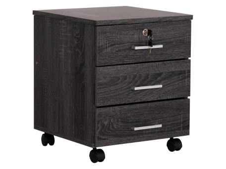 ΣΥΡΤΑΡΙΕΡΑ ΓΡΑΦΕΙΟΥ HAYDEN HM2282.01 ΣΕ ΑΝΘΡΑΚΙ ΧΡΩΜΑ 39.5x40x46.5Υεκ