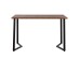 ΤΡΑΠΕΖΙ ΤΡΑΠΕΖΑΡΙΑΣ JAY HM9531 MDF ΚΑΡΥΔΙ-ΜΑΥΡA ΜΕΤΑΛΛΙΚΑ ΠΟΔΙΑ 120x70x76Υεκ.