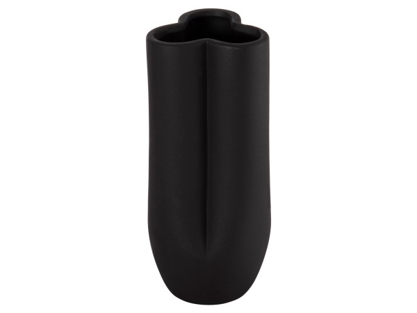 ΕΠΙΤΡΑΠΕΖΙΟ ΚΕΡΑΜΙΚΟ ΔΙΑΚΟΣΜΗΤΙΚΟ GLAΖΕ HM4611.02 ΜΑΥΡΟ ΜΑΤ Φ14x34Υ εκ.