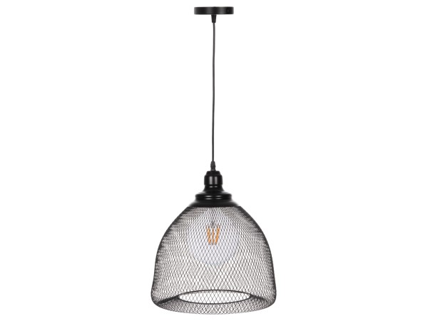 ΦΩΤΙΣΤΙΚΟ ΟΡΟΦΗΣ ΚΡΕΜΑΣΤΟ HM4100 ΜΕΤΑΛΛΙΚΗ ΔΙΚΤΥΩΤΗ ΚΑΜΠΑΝΑ ΚΑΠΕΛΟ Φ32x137Yεκ.