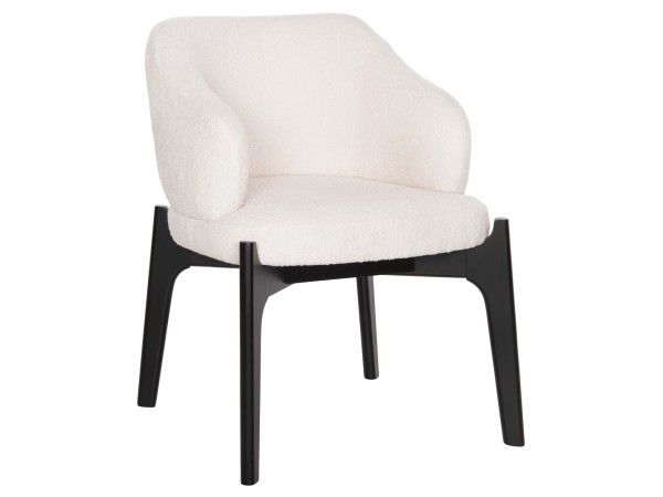 ΚΑΡΕΚΛΑ ABAI HM9971.02 RUBBERWOOD ΣΕ ΜΑΥΡΟ-ΕΚΡΟΥ ΜΠΟΥΚΛΕ ΥΦΑΣΜΑ 65x63x79Υεκ