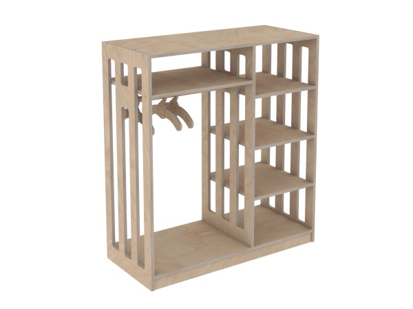 ΚΡΕΜΑΣΤΡΑ ΠΑΙΔΙΚΗ SANI HM18226.03 ΞΥΛΟ ΣΗΜΥΔΑΣ ΣΕ ΦΥΣΙΚΟ ΧΡΩΜΑ 90x40x100Υεκ.