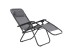 ΠΟΛΥΘΡΟΝΑ RELAX COMPANION HM5095.11 ΓΚΡΙ TEXTILENE-ΜΑΥΡΟ ΜΕΤΑΛΛΟ 67x145x110Υεκ.