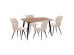 ΣΕΤ ΤΡΑΠΕΖΑΡΙΑΣ 5ΤΜΧ GAFF HM10847.02 MDF TOP ΦΥΣΙΚΟ--ΥΦΑΣΜΑ ΜΠΕΖ & ΜΕΤΑΛΛΟ ΜΑΥΡΟ ΣΕΤ ΤΡΑΠΕΖΑΡΙΑΣ 5ΤΜΧ GAFF HM10847.02 MDF TOP ΦΥΣΙΚΟ--ΥΦΑΣΜΑ ΜΠΕΖ & ΜΕΤΑΛΛΟ ΜΑΥΡΟ