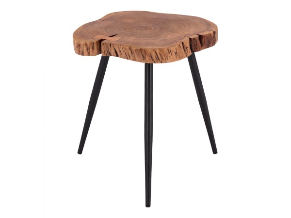 ΤΡΑΠΕΖΑΚΙ ΒΟΗΘΗΤΙΚΟ JAX HM8202.11 ΑΠΟ ΜΑΣΙΦ ΞΥΛΟ ΑΚΑΚΙΑΣ 38X40X48Y