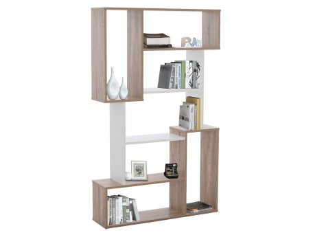 ΒΙΒΛΙΟΘΗΚΗ SHAY HM8768.01 85X22X140 ΛΕΥΚΟ