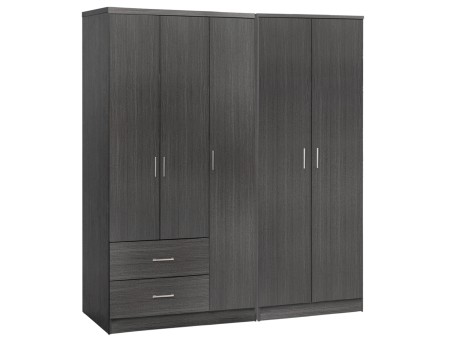 ΝΤΟΥΛΑΠΑ 5ΦΥΛΛΗ CAESAR HM21234.01 ΜΕΛΑΜΙΝΗ ΧΡΩΜΑ ZEBRANO 150x42.5x181Υεκ