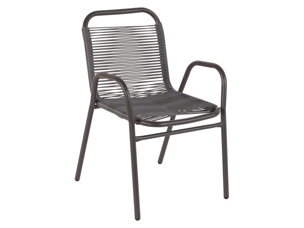 ΠΟΛΥΘΡΟΝΑ ΕΞ.ΧΩΡΟΥ AVRIL HM5968.01 ΜΕΤΑΛΛΟ ΚΑΙ ΣΥΝΘ.RATTAN ΣΕ ΓΚΡΙ 54,5x56x78Υεκ.