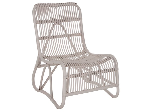 ΠΟΛΥΘΡΟΝΑ BRONNY ΕΞΩΤ.ΧΩΡΟΥ HM9644.02 RATTAN ΣΕ ΛΕΥΚΟ ΧΡΩΜΑ 60x82x92Υεκ.