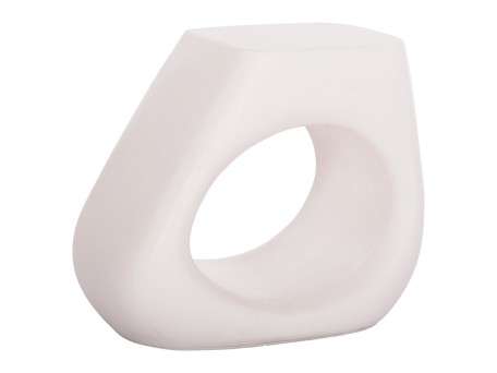 ΣΚΑΜΠΟ ΣΑΛΟΝΙΟΥ LANS HM4691.02 FIBER CEMENT ΣΕ ΛΕΥΚΟ--55x30x46Υεκ.