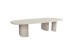 ΤΡΑΠΕΖΙ ΤΡΑΠΕΖΑΡΙΑΣ FIBER CEMENT ΟΒΑΛ GLEN HM6598.02 ΜΠΕΖ 260x95x75Υεκ