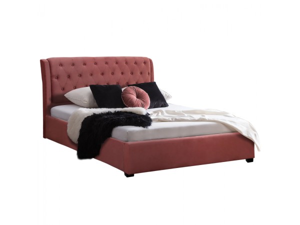 ΚΡΕΒΑΤΙ ODALYS 150X200 ΒΕΛΟΥΔΟ ΥΦΑΣΜΑ ΣΑΠΙΟ ΜΗΛΟ HM549.12 164x223x100 εκ. ΚΡΕΒΑΤΙ ODALYS 150X200 ΒΕΛΟΥΔΟ ΥΦΑΣΜΑ ΣΑΠΙΟ ΜΗΛΟ HM549.12 164x223x100 εκ.