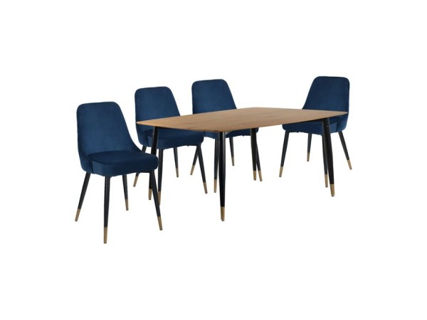 ΣΕΤ ΤΡΑΠΕΖΑΡΙΑΣ HM11180 5ΤΜΧ ΤΡΑΠΕΖΙ ΜΕ ΦΥΣΙΚΗ ΕΠΙΦΑΝΕΙΑ & ΚΑΡΕΚΛΕΣ ΜΕ ΜΠΛΕ ΒΕΛΟΥΔΟ ΣΕΤ ΤΡΑΠΕΖΑΡΙΑΣ HM11180 5ΤΜΧ ΤΡΑΠΕΖΙ ΜΕ ΦΥΣΙΚΗ ΕΠΙΦΑΝΕΙΑ & ΚΑΡΕΚΛΕΣ ΜΕ ΜΠΛΕ ΒΕΛΟΥΔΟ