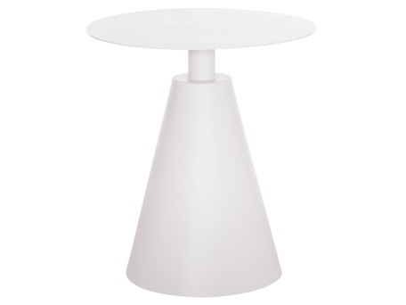 ΤΡΑΠΕΖΑΚΙ ΒΟΗΘ. ΣΤΡΟΓΓΥΛΟ ΕΞ.ΧΩΡΟΥ SERA HM6270.02 ΛΕΥΚΟ ΑΛΟΥΜΙΝΙΟ Φ50x56Υεκ.