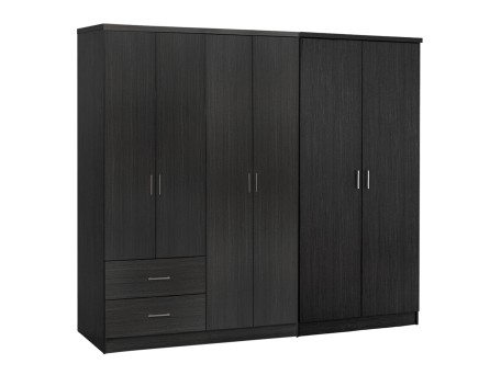 ΝΤΟΥΛΑΠΑ 6ΦΥΛΛΗ BLAKELY HM21235.01 ΜΕΛΑΜΙΝΗ ΧΡΩΜΑ ZEBRANO 201x43x181Υεκ