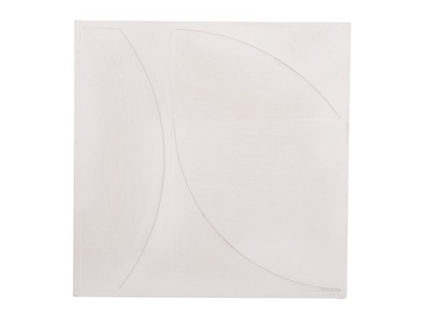 ΠΙΝΑΚΑΣ ΤΕΤΡΑΓΩΝΟΣ ΣΕΙΡΑ SANTORINI HM4508 MDF ΣΕ ΥΠΟΛΕΥΚΟ ΧΡΩΜΑ 80x4(πάχος)x80Υεκ.