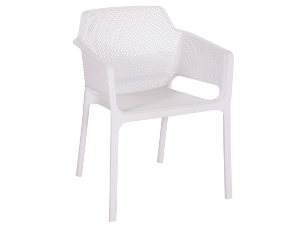 ΠΟΛΥΘΡΟΝΑ ΠΟΛΥΠΡΟΠΥΛΕΝΙΟΥ JOHN HM6103.01 ΛΕΥΚΗ 59x58x79.5Υεκ.