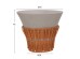 ΣΕΤ 2ΤΜΧ ΒΟΗΘΗΤΙΚΑ ΤΡΑΠΕΖΙΑ PERRAL HM21138.03 FIBER CEMENT ΓΚΡΙ--ΦΥΣΙΚΟ RATTAN