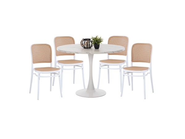 ΣΕΤ ΤΡΑΠΕΖΑΡΙΑΣ 5ΤΜΧ HM11911 ΜΕ ΣΤΡΟΓΓΥΛΟ ΤΡΑΠΕΖΙ ΚΑΙ ΚΑΡΕΚΛΕΣ ΠΟΛΥΠΡΟΠΥΛΕΝΙΟΥ ΣΕΤ ΤΡΑΠΕΖΑΡΙΑΣ 5ΤΜΧ HM11911 ΜΕ ΣΤΡΟΓΓΥΛΟ ΤΡΑΠΕΖΙ ΚΑΙ ΚΑΡΕΚΛΕΣ ΠΟΛΥΠΡΟΠΥΛΕΝΙΟΥ