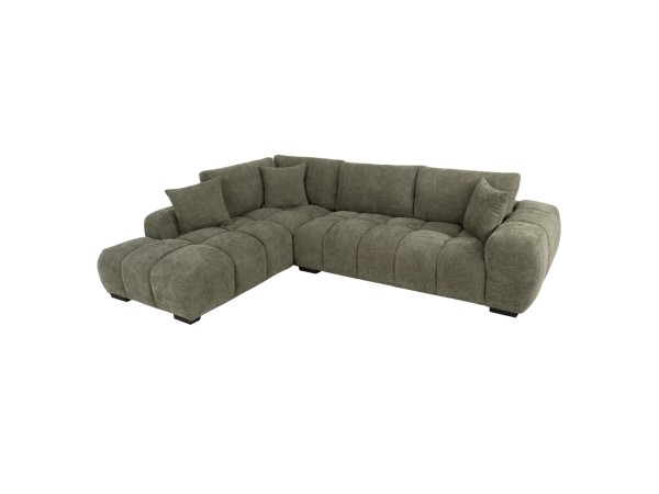 ΚΑΝΑΠΕΣ ΓΩΝΙΑ (ΑΡΙΣΤΕΡΗ) COVEN HM3266.04L ΠΡΑΣΙΝΟ ΥΦΑΣΜΑ 298x102-208x85Υεκ.