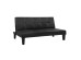 ΚΑΝΑΠΕΣ ΚΡΕΒΑΤΙ 3Θ HM3002.02 ΜΑΥΡΟΣ PU ΜΕ ΓΑΖΙΑ 186x90x82