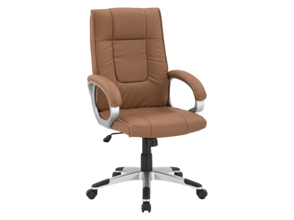 ΚΑΡΕΚΛΑ ΓΡΑΦΕΙΟΥ CHANDER HM1092.09 ΣΕ CAMEL ΑΠΟΧΡΩΣΗ 63x66x116 εκ.