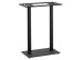 ΒΑΣΗ ΤΡΑΠΕΖΙΟΥ ΜΠΑΡ HM480.01 ΔΥΟ ΠΟΔΙΑ-ΜΕΤΑΛΛΙΚΗ ΣΕ ΜΑΥΡΟ ΧΡΩΜΑ 80x40x108Υεκ