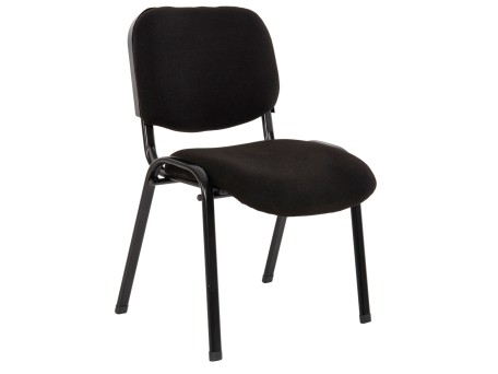 ΚΑΡΕΚΛΑ JANISHA HM1010.11 HOMEMARKT ΜΕ ΥΦΑΣΜΑ ΜΑΥΡΟ 53,5x59x77Υεκ.