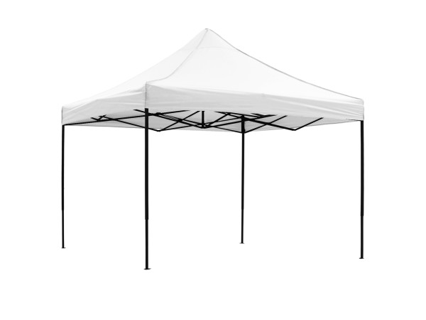 ΚΙΟΣΚΙ/GAZEBO MATTHEW HM6310 ΠΤΥΣΣΟΜΕΝΟ-ΣΚΕΛΕΤΟΣ ΜΕΤΑΛ.ΜΑΥΡΟΣ-ΛΕΥΚΟ ΥΦΑΣΜΑ 3x3x3,10Yμ
