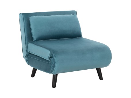 ΠΟΛΥΘΡΟΝΑ ΚΡΕΒΑΤΙ BRAXTON HM8425.25 ΒΕΛΟΥΔΟ ΣΕ ΧΡΩΜΑ ΜΕΝΤΑ 78x88x78Υεκ.