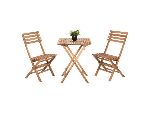 ΣΕΤ 3ΤΜΧ ΕΞΩΤ.ΧΩΡΟΥ ΠΤΥΣΣΟΜΕΝΟ KENDYR HM9907 ΜΑΣΙΦ TEAK ΞΥΛΟ-ΦΥΣΙΚΟ 46x50x88,5Υ