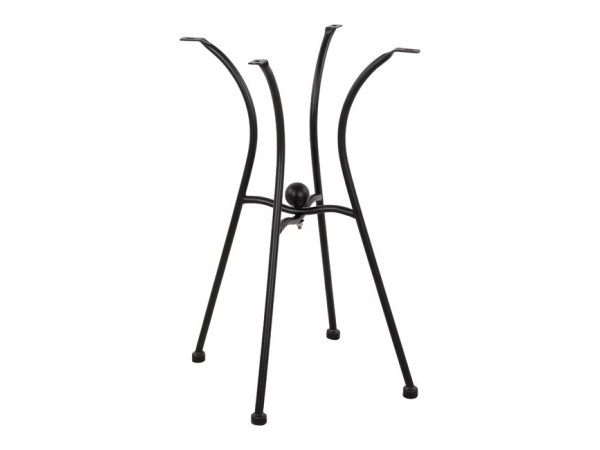 ΒΑΣΗ ΜΕΤΑΛΛΙΚΗ HM466 4NYXH ΣΕ ΜΑΥΡΟ ΧΡΩΜΑ 50x50 cm.