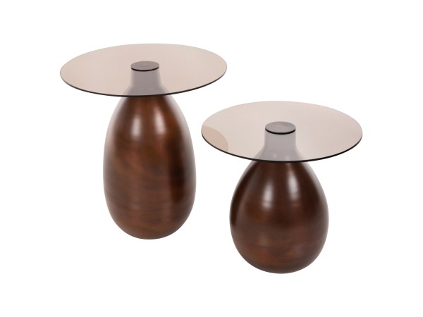 ΒΟΗΘΗΤΙΚΑ ΤΡΑΠΕΖΑΚΙΑ REGEN 2ΤΜΧ HM9666 ΜΕΤΑΛΛΟ ΧΑΛΚΙΝΟ-ΓΥΑΛΙ Φ44 & Φ40 εκ.