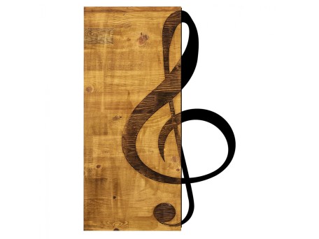 ΔΙΑΚΟΣΜΗΤΙΚΟ ΤΟΙΧΟΥ ΞΥΛΙΝΟ ΜΕ ΜΕΤΑΛΛΙΚO ΚΛΕΙΔΙ ΤΟΥ ΣΟΛ HM7222 39x58 εκ.