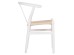 ΚΑΡΕΚΛΑ ΤΡΑΠΕΖΑΡΙΑΣ BRAVE HM8695.14 ΛΕΥΚΟ ΞΥΛΟ ΟΞΙΑΣ-ΣΧΟΙΝΙ ΜΠΕΖ 54x53x75Υεκ.