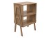 ΚΟΜΟΔΙΝΟ JAKE HM18182.04 ΜΕΛΑΜΙΝΗ ΣΕ ΦΥΣΙΚΟ ΞΥΛΟΥ 48x35x49Υεκ.